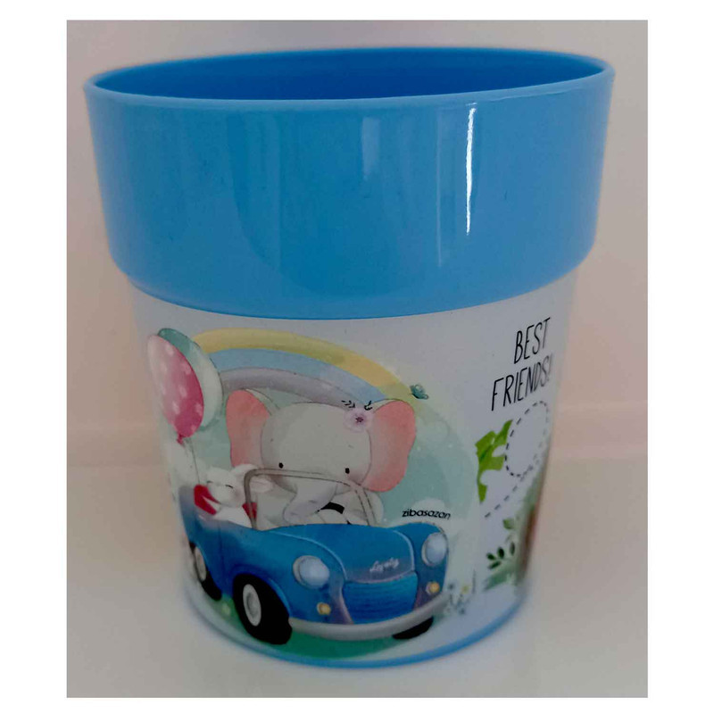 لیوان کودک مدل زرافه و حیوانات کد BEST-FRIENDS-002