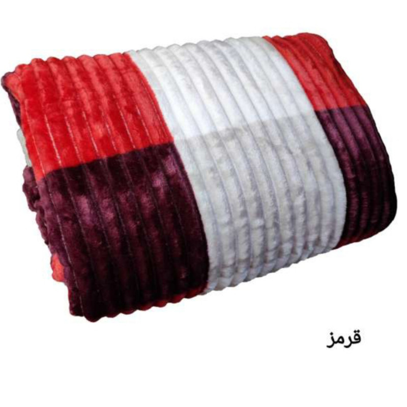 پتوی مسافرتی مدل پلیسه یکنفره کد 00k سایز 200x150 سانتی متر