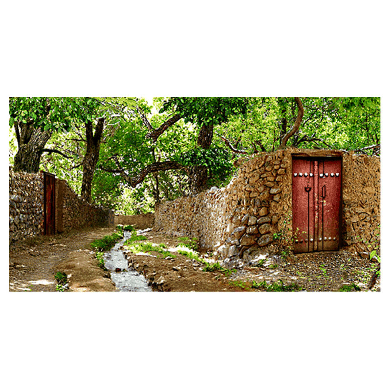 نخ و نقشه تابلوفرش طرح منظره کد 23297