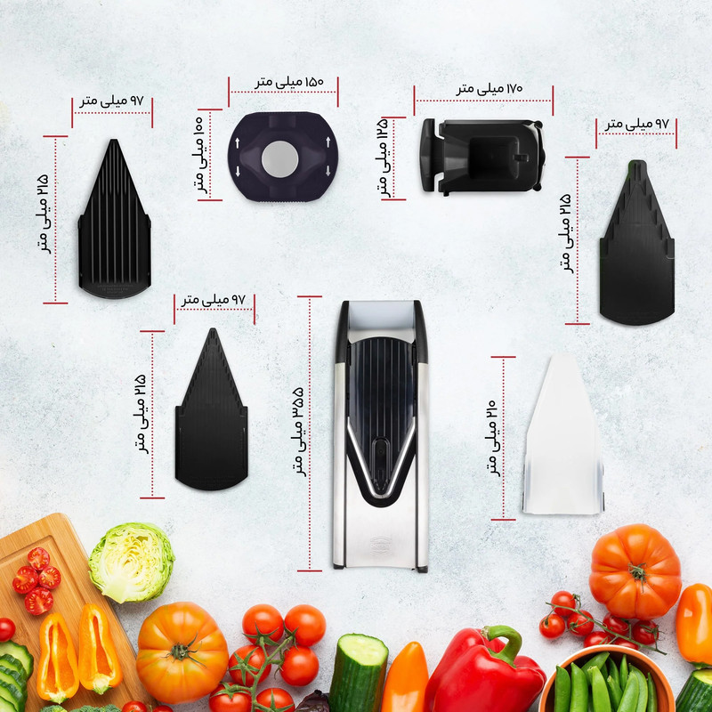 رنده برنر مدل V6 ExclusiveLine ProSet