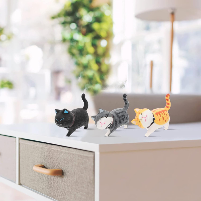 فیگور مدل گربه طرح Cute Cats مجموعه 9 عددی