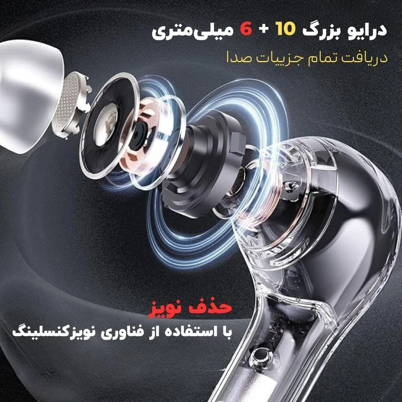 هدفون بلوتوثی مدل TWS V5.4