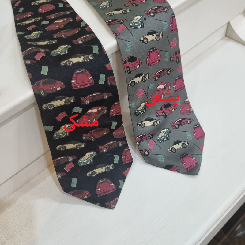 کراوات مردانه مدل Car کد 44