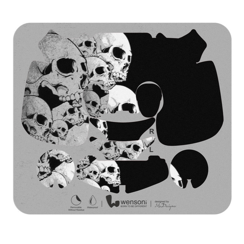 برچسب دسته پلی استیشن ۴ ونسونی مدل MIX Skull
