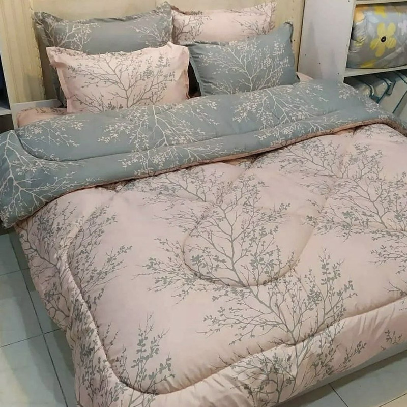 سرویس خواب مدل گل شکوفه کد 210 دو نفره 6 تکه