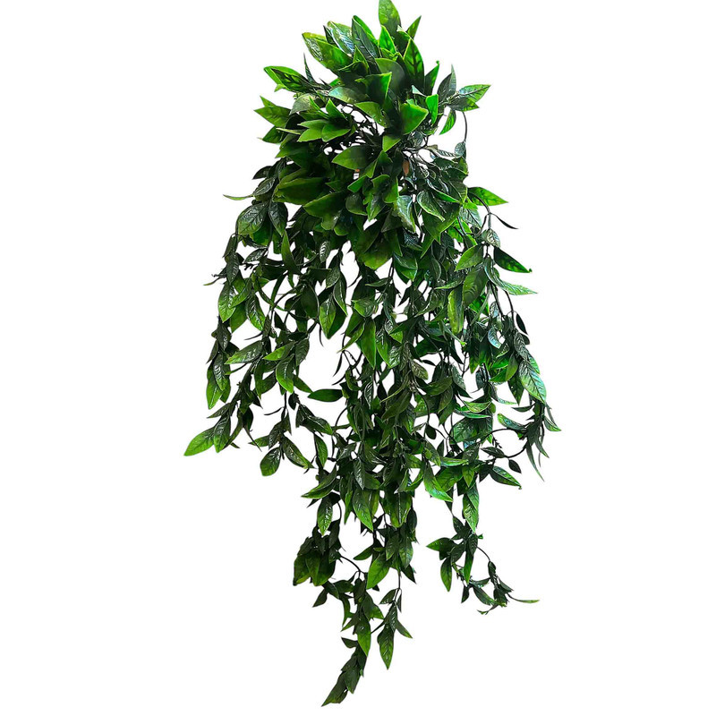 گل مصنوعی مدل آویز طرح برگ هاوایی کد R60