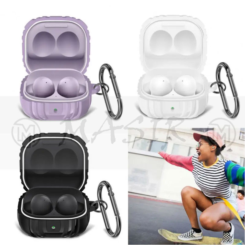 کاور مسیر مدل Eggshell Earbuds Cover مناسب برای هدفون سامسونگ Galaxy Buds Live  Buds Pro  Buds 2  Buds 2 Pro