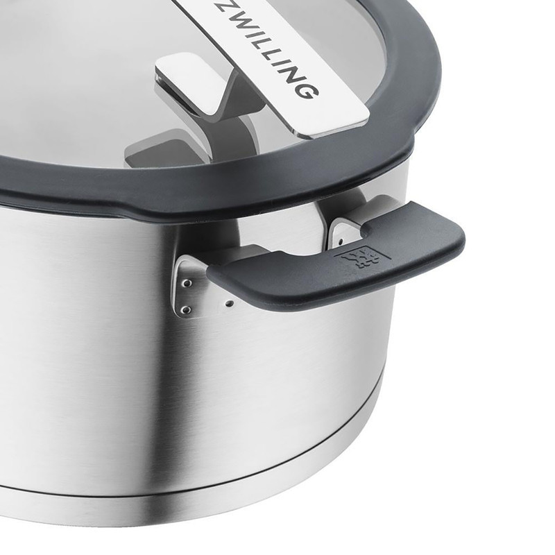 سرویس قابلمه استیل 9 پارچه زولینگ مدل Simplify