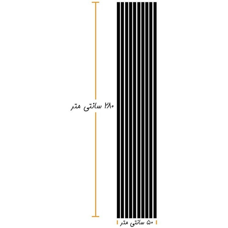دیوارپوش مدل ترمو پشت فوم دار بسته دو عددی