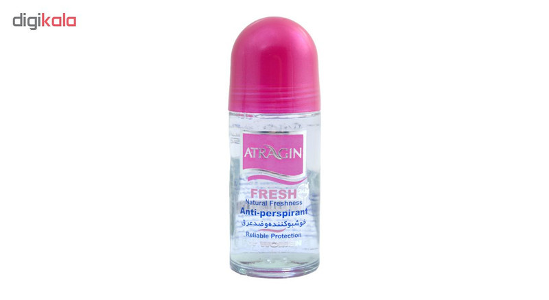 رول ضد تعریق زنانه عطرآگین مدل P2 حجم 50 میلی لیتر مجموعه 6 عددی