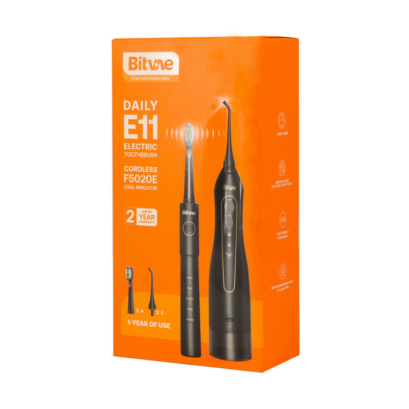 مسواک برقی بیتوی مدل Oral Care Combo E11 به همراه دستگاه شستشوی دهان و دندان