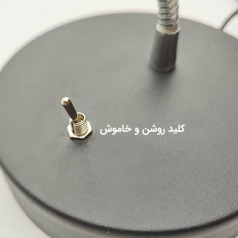 چراغ رشد گیاه 3 وات مدل رومیزی فلزی طرح فول اسپکتروم کد WH369 پایه GU5.3