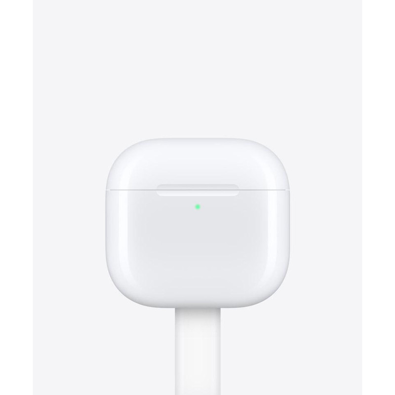 هدفون بلوتوثی اپل مدل AirPods 4 دارای نویز کنسلینگ، درگاه شارژ USB-Type-C و شارژ بی سیم، با قابلیت اتصال به چند دستگاه، پشتیبانی از فرمان لمسی و دستیار صوتی، نشانگر LED، مقاوم در برابر پاشش آب و گرد و غبار