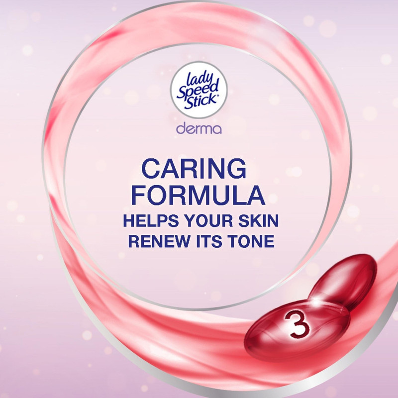 استیک ضد تعریق زنانه لیدی اسپید مدل Derma + Omega 3 وزن 45 گرم