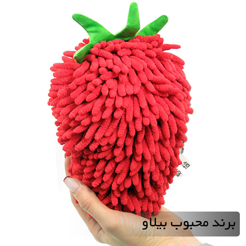 حوله آشپزخانه مدل میکروفایبر رشته ای سایز 15x5 سانتی متر