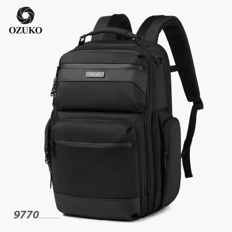 کوله پشتی لپ تاپ ازوکو مدل OZUKO 9770 مناسب برای لپ تاپ 14.1 تا 15.6 اینچی