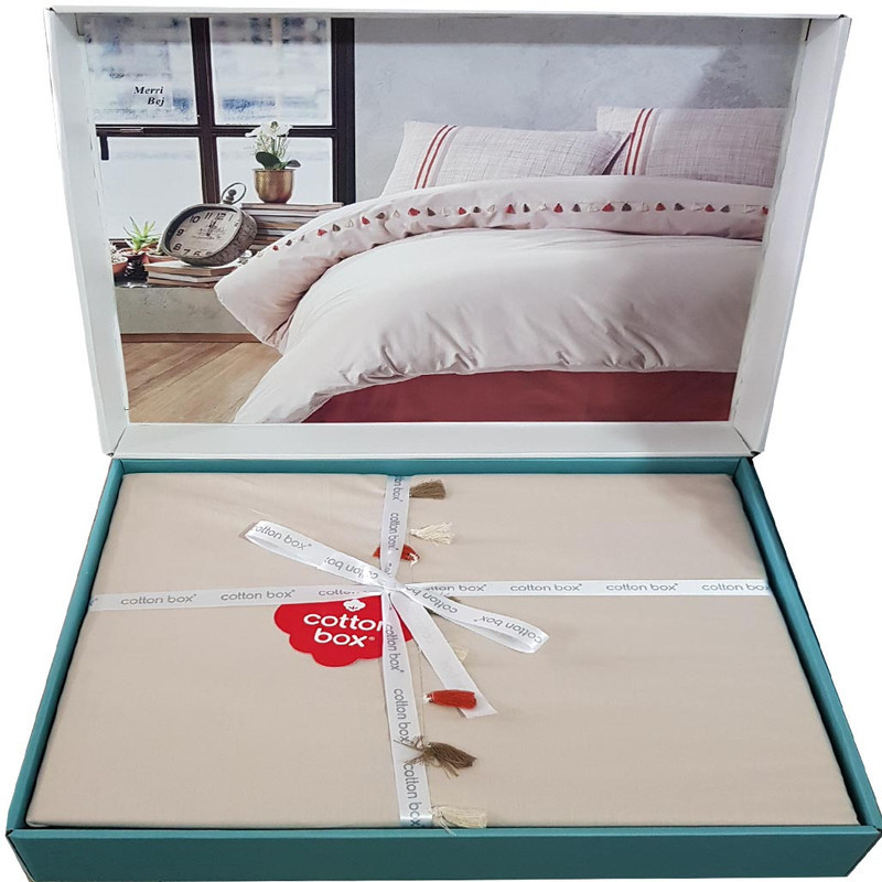 سرویس روتختی کاتن باکس مدل Candy طرح Merri دو نفره 4 تکه