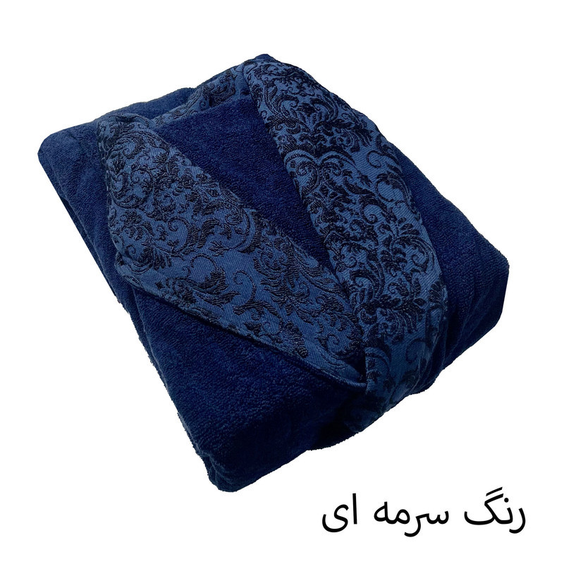 حوله پالتویی هنرمند مدل گیپور ابریشمی سایز ۱۳۵