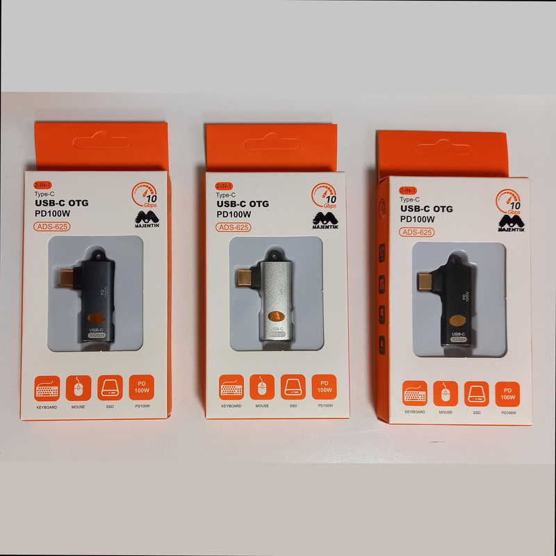 مبدل USB-C به USB-C OTG PD100W مجنتیک مدل ADS-625