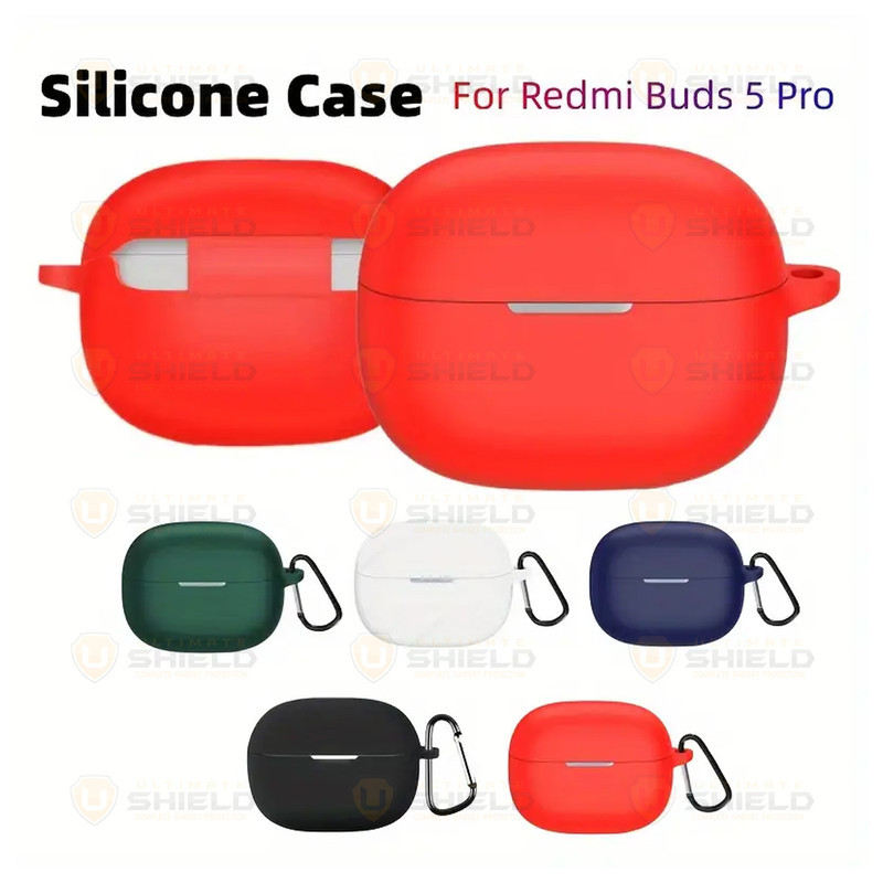 کاور آلتیمیت شیلد مدل Silicone UL مناسب برای کیس هدفون بی‌سیم شیائومی Redmi Buds 5 Pro