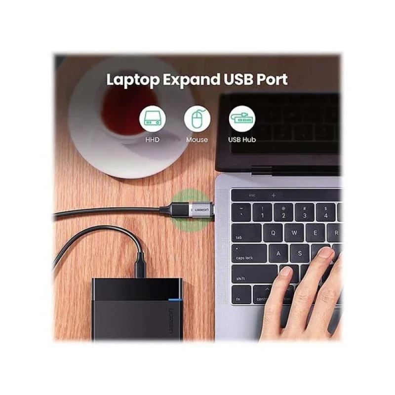 مبدل USB3.0 به USB-C یوگرین مدل 50283-US270