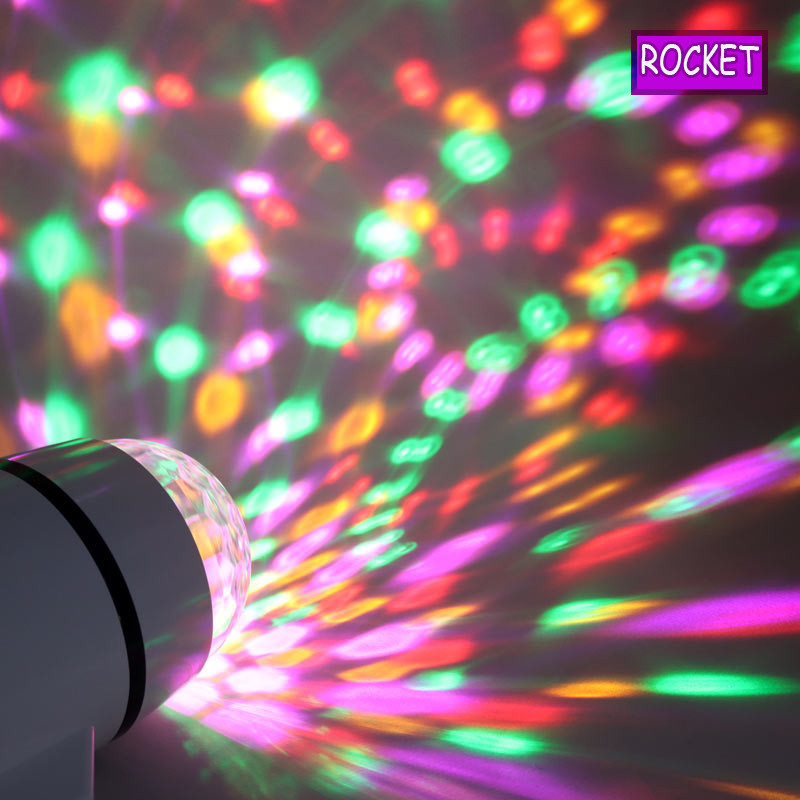 اسپیکر بلوتوثی قابل حمل مدل ROCKET MUSIC LAMP
