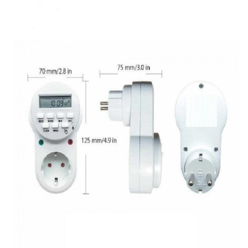 پریز تایمر دار مدل ETG-63A