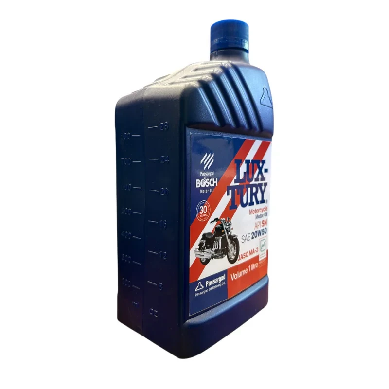 روغن موتور سیکلت تمام سنتتیک بوش مدل SN 20W-50 حجم 1 لیتر