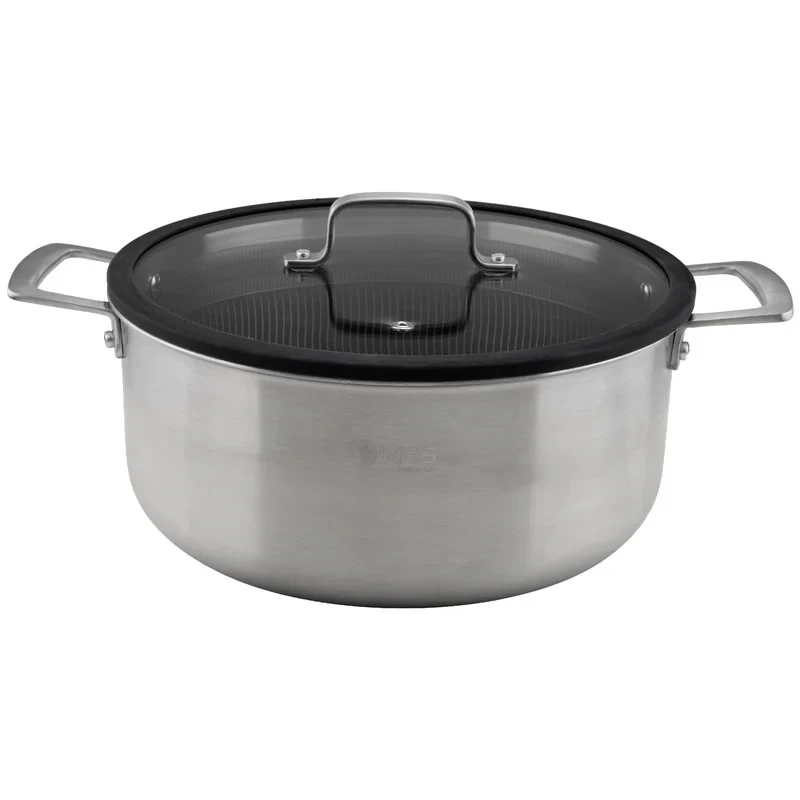 قابلمه استیل ام جی اس مدل کف لیزری PS3123 سایز 28