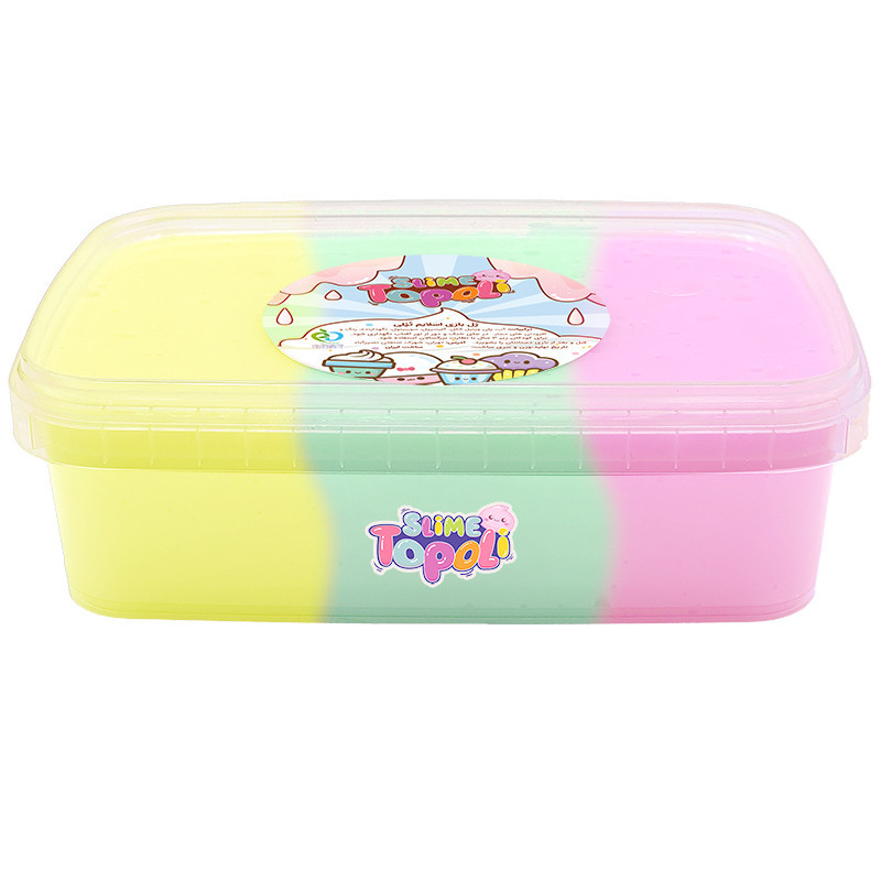 ژل بازی اسلایم تپلی مدل پفکی Candy