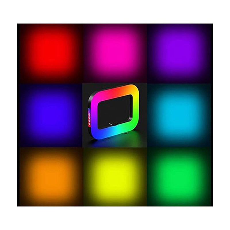 رینگ لایت مدل U200S RGB Handheld Square Ring Light with Stand
