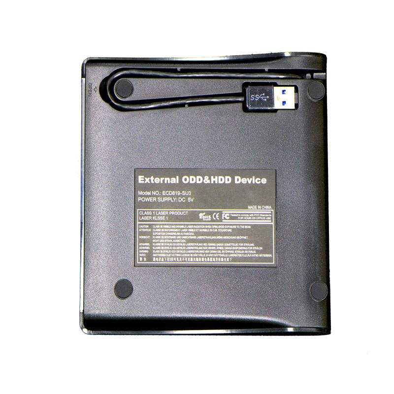 قاب تبدیل درایو DVD اینترنال به اکسترنال مدل USB3.0-12.7