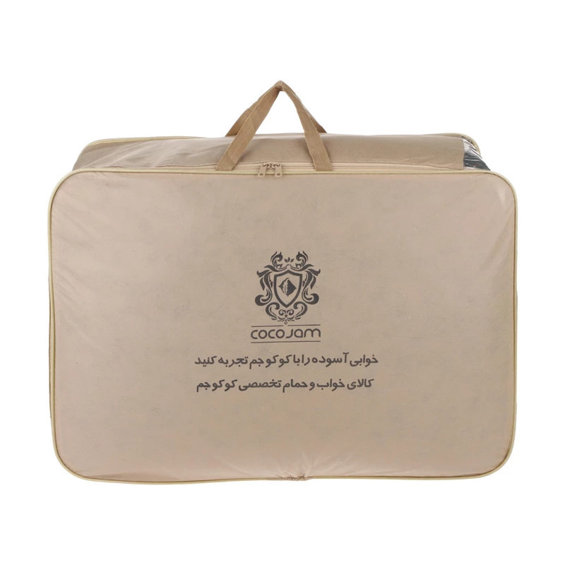 سرویس خواب کوکو جم مدل گل یخ کد 180 دونفره 6 تکه