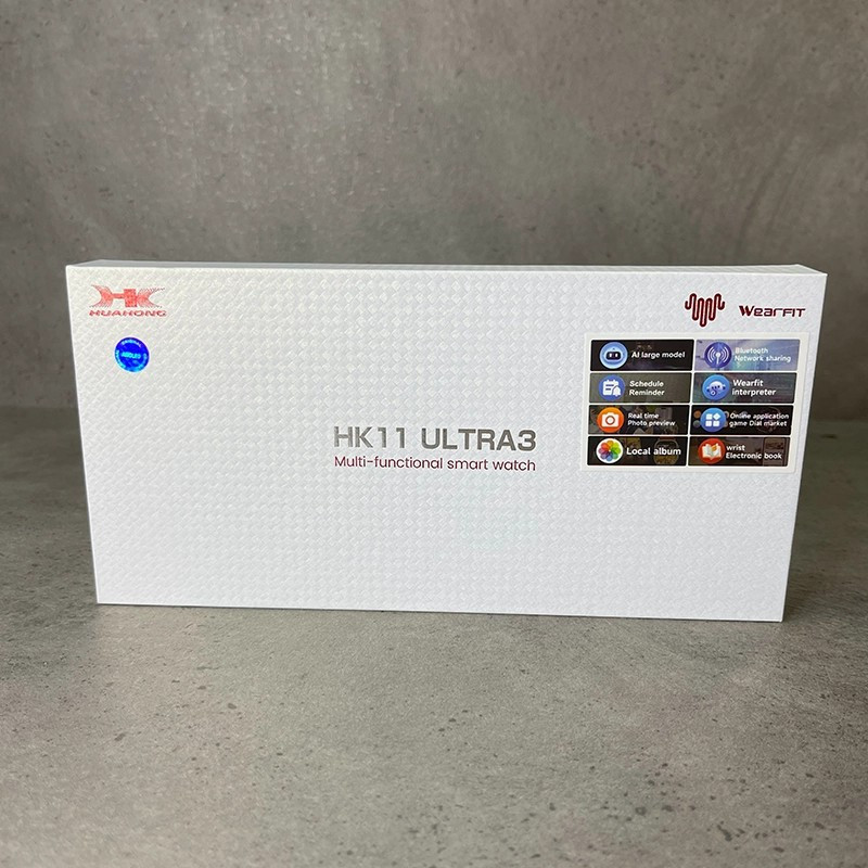 ساعت هوشمند 2.02 اینچی ویرفیت مدل HK 11 ULTRA3 با بند سیلیکونی