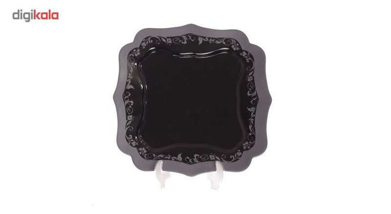 سرویس غذاخوری 38 پارچه لومینارک مدل Authentic Silver Black