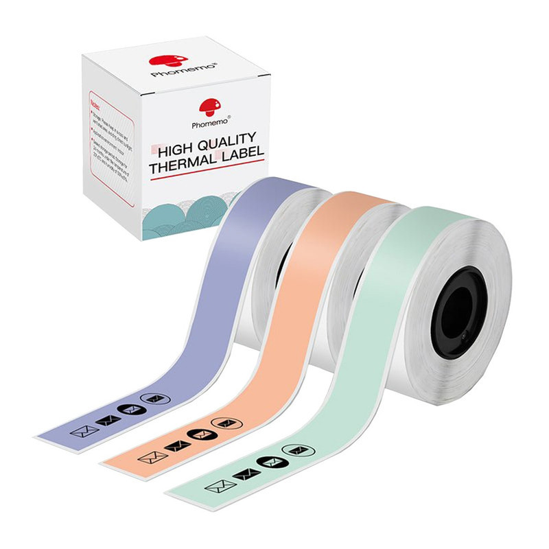 برچسب پرینتر حرارتی فومیمو مدل DCP-P25 بسته 3 عددی