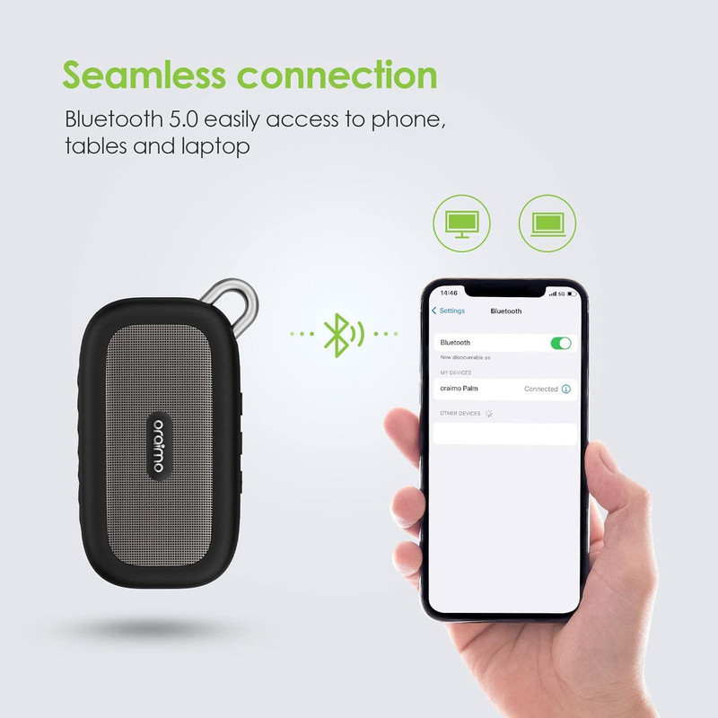 اسپیکر بلوتوثی قابل حمل اُرایمو مدل Palm OBS-04s