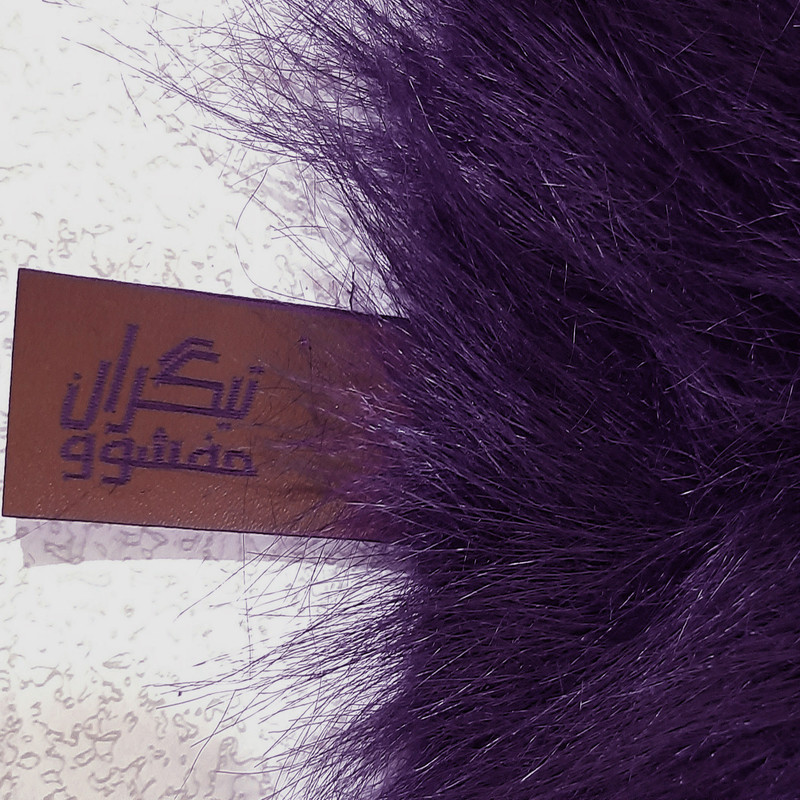 فرش ماشینی تیگران مفشوو کد P33 زمینه بنفش
