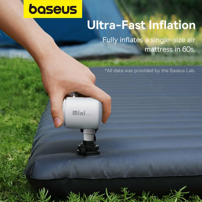 پمپ باد بیسوس مدل Portable Air Pump