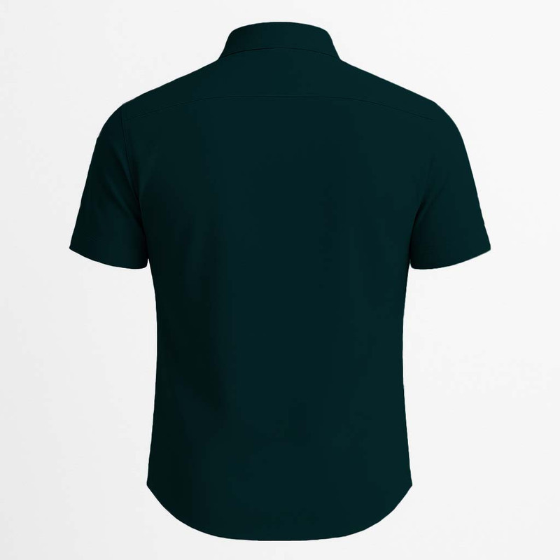 پیراهن آستین کوتاه یقه ایستاده مردانه مدل رادمان کد KAZ