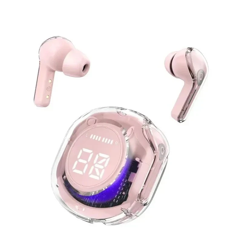 هدفون بلوتوثی مدل UltraPods Pro بدون قابلیت نویز کنسلینگ، درگاه شارژ USB Type-C، دارای میکروفون داخلی، دارای نشانگر LED، مقاوم در برابر آب