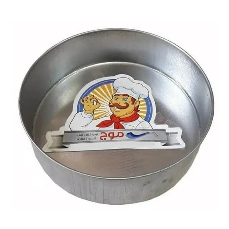 قالب کیک موج مدل گالوانیزه گرد کد 2810