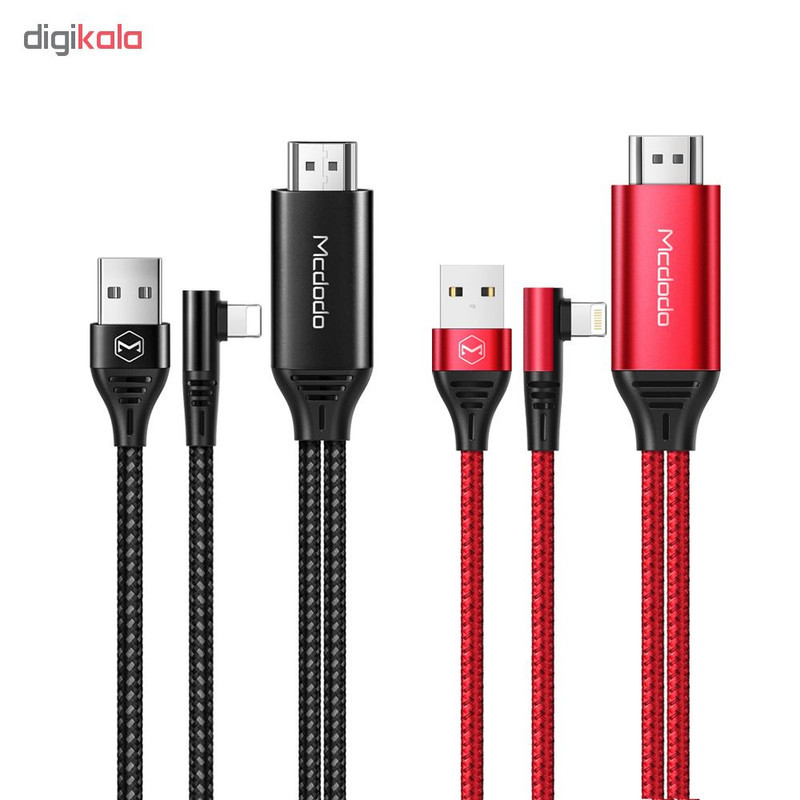کابل تبدیل HDMI به لایتنینگ USB مک دودو مدل CA-640 طول 2 متر