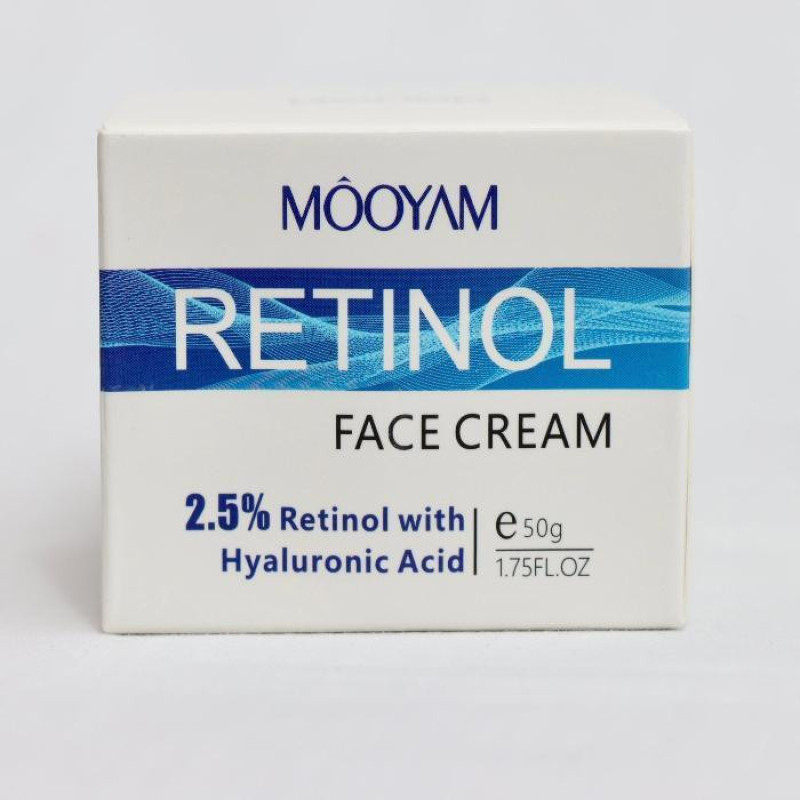 کرم ضد چروک رتینول مویام مدل Retinol وزن 50 گرم