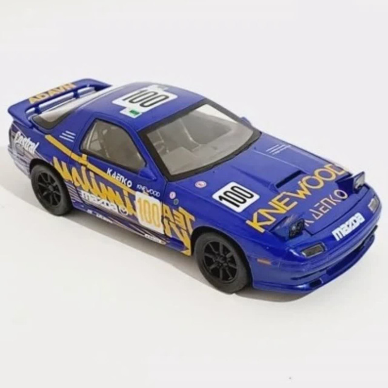 ماکت ماشین ناب سل مدل  مزدا RX7 اسپرت فلزی چراغ تاشو موزیکال  1:24 Mazda RX-7