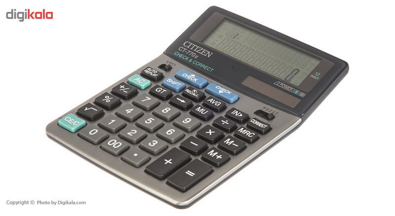 ماشین حساب سیتیزن مدل CT-770II