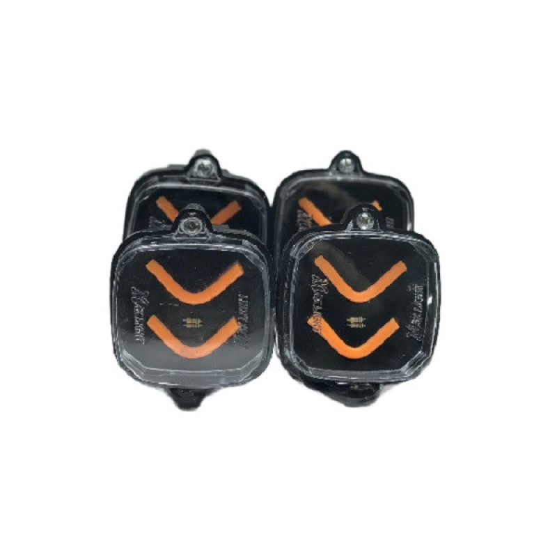 چراغ راهنما موتور سیکلت مدل ال ای دی فانتزی مجموعه 4 عددی