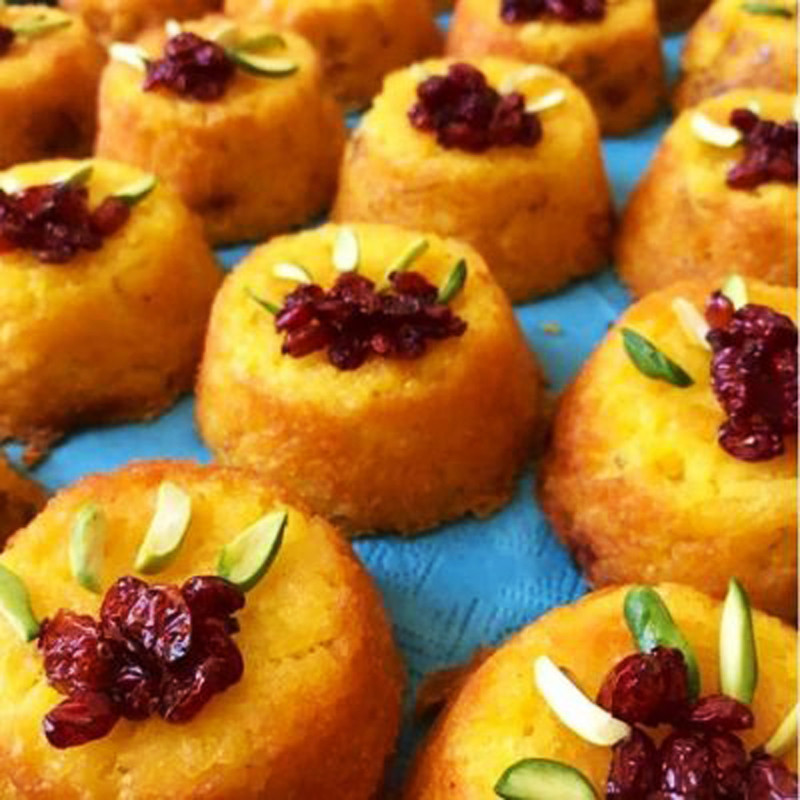 ظرف پخت مدل قالب ته چین طرح دایره کد 017