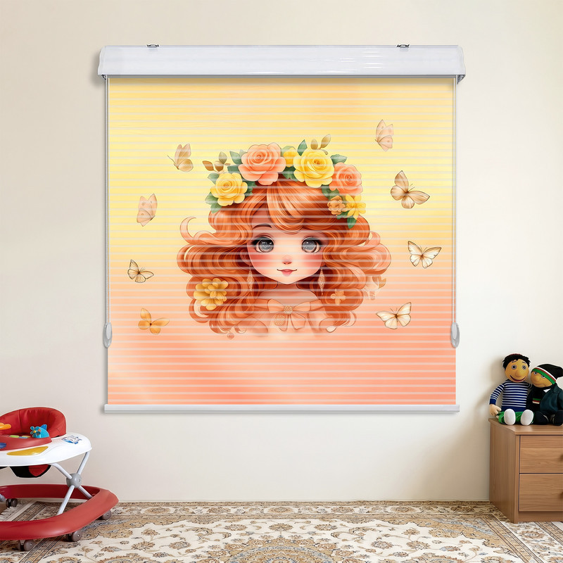 پرده زبرا مدل شب و روز زبران سایز 200 × 100 سانتی‌متر