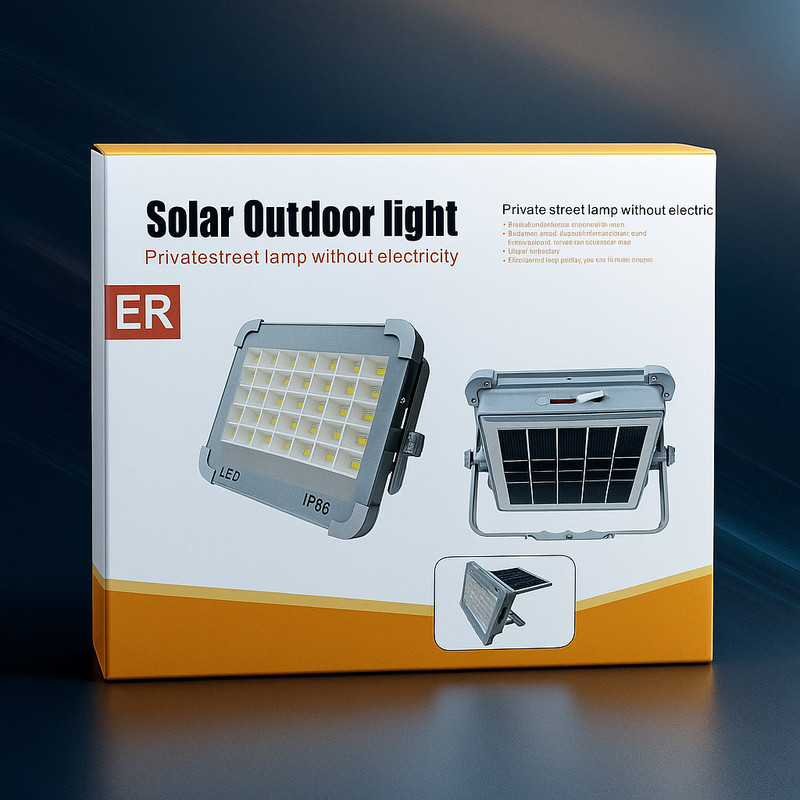 چراغ کمپینگ ای ار مدل 300w-6battry با نور مهتابی